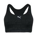 Puma PWRSHAPE Forever Graphic Womens Crop Training Sports Bra Black 514603 40 Textile - Size 12 UK