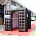 wholesale arrival 2.4x2.4x2.4mH advertising inflatable photo booth inflation photographic kiosk square tent for party event decoration toys sports