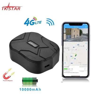 Permanence 4G TK905B GPS Tracker Dispositif de suivi de véhicule de voiture 10000mAh Aimant longue