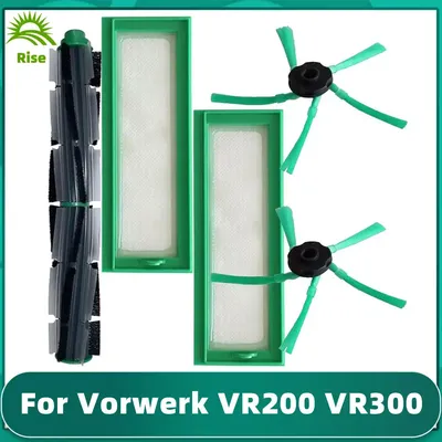 Für Vorwerk VR200 / VR300 Hauptwalze Spin Seitenbürste Hepa-Filter Ersatz Kit Staubsauger Ersatzteil Image