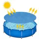 4/5//10ft Schwimmbad Solar abdeckung Wärme isolation folie rund über dem Boden Pool staub dichte