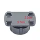 17mm Round Dead To 4 Buckle Adapter For Car Cellphone Holder Tablet Stand Cradle Universal Car Phone