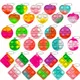 10/30PCS Pop Fidget Toys Mini Pop Keychains Toddler Toys Fidgets Pack Sensory Toys Bulk Packs Reduce