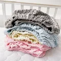 Soft Warm Baby Bed Sheet Crib Newborn Bedding Set for Children Kids Bubble Mattress Baby Bed Linen