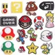 Super Mario Bros Cartoon Games Anime Figures Mario Luigi Yoshi Embroidered Patches Diy Patches