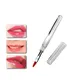 Hot-selling portable lip brush lipstick brush transparent rod single cover mini makeup brush