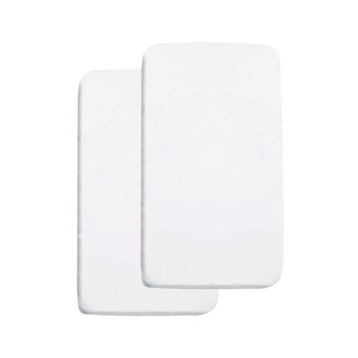 BreathableBaby All-in-One Fitted Sheet & Waterproof Cover for 36" x 18" Cradle Mattress (2-Pack)