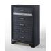 Tuxedo Black 6-drawer Chest