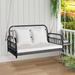 Costway Patio Swing Chair 2-Person Hanging Seat Outdoor Wicker - See Details