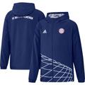 Men's adidas Blue Bayern Munich Graphic Raglan Full-Zip Windbreaker Jacket