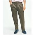 Brooks Brothers Men's Elliot Fit Stretch Cotton Advantage Chino Pants | Grey | Size 40 30