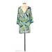 Trina Turk Casual Dress: Green Dresses - Women's Size X-Small