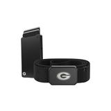 Groove Life Black Georgia Bulldogs Money Clip & Belt Bundle