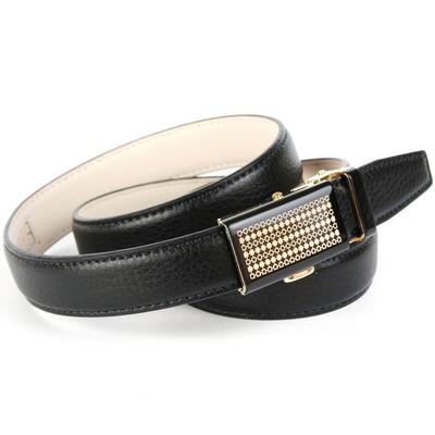 Ledergürtel ANTHONI CROWN, Damen, Gr. 105, schwarz, Leder, unifarben, genarbt, elegant,festlich,klassisch, Gürtel, Schließe in Bicolor-Optik Image