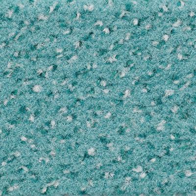 Teppichboden VORWERK "Passion 1006 (Riva), Velours - gemustert, Made in Germany", grün (mint türkis), B:500cm H:6,7mm L:250cm, Polyamid, Teppiche, Wohnzimmer, Schlafzimmer, Kinderzimmer, Breite 400/500 cm
