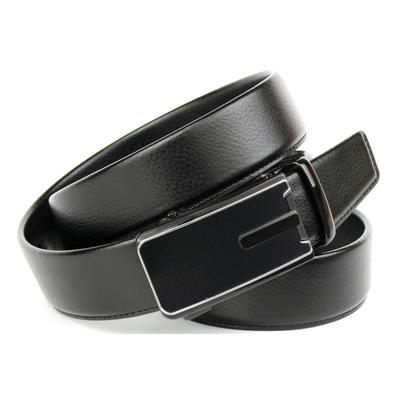 Ledergürtel ANTHONI CROWN, Damen, Gr. 105, schwarz, Leder, unifarben, Gürtel, Umgeschlagener Gürtel mit edler und hochwertiger Schnalle Image