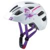 Kinderfahrradhelm CRATONI "MAXSTER" Gr. 46, weiß (fee, weiß glanz), Helme, Kinder, 46/51 Kopfumfang: 46cm - 51cm