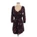 Marc by Marc Jacobs Casual Dress: Purple Hearts Dresses - Women's Size X-Small