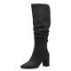 MARCO TOZZI Damen Langschaftstiefel mit Absatz bis zum Knie Elegant, Schwarz (Black), 37