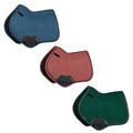 LeMieux Suede Close Contact Square Saddle Pads - English Saddle Pads for Horses - Equestrian Riding Equipment and Accessories - Atlantic Blue - Small/Medium