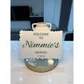 Personalised Welcome to Wedding/Nikkah/Events Sign | Hand Painted Perspex Boards | Personalised Nikkah Signs | Personalised Wedding Signs (A2 (W59.2xH42cm))