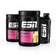 ESN Designer Whey Protein Powder, Banana Milk, 2 x 908 g + Free Shaker - Muscle Building and Recovery