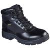 Berufsschuh SKECHERS "WASCANA - BENEN" Gr. 46, schwarz, 46, Leder, Schuhe, mit Profillaufsohle
