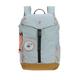 LÄSSIG Children's Hiking Backpack with Chest Strap Padded Shoulder Straps Water-Repellent 14 litres/Big Outdoor Backpack, lightblue, 38 cm, Children's Hiking Backpack