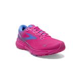 Brooks Ghost 15 Running Shoes - Women's Pink Glo/Blue/Fuchsia 10.5 Narrow 1203801B606.105