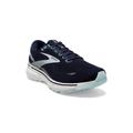 Brooks Ghost 15 Running Shoes - Women's Peacoat/Pearl/Salt Air 10.5 Extra Wide 1203802E450.105