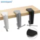 Pince de montage de table universelle en forme de C pour raccords clip de bureau tuyau support de