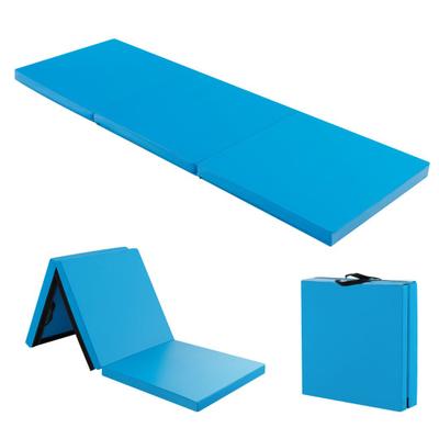Costway 6 x 2 FT Tri-Fold Gym Mat with Handles and...