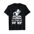 Hip Hop 50 Jahre Old School Old School DJ T-Shirt