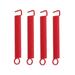 BESTONZON 4pcs Electric Guitar Tremolo Bridge Tension Springs Tremolo Bridge System Springs for ST/ Stratocaster Style Electric Guitar (Red)