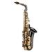 Walmeck Saxophone Eb E-flat Alto Saxophone Sax Nickel-Plated Brass Body with Engraving Nacre Keys Woodwind Instrument with Carry Case Polishing Cloth Brush Sax Neck Straps