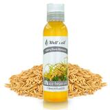 Well s 100% Pure Rice Bran Oil 4oz / Antioxidant/Rich in Vitamin E A and B12 / Moisturizes