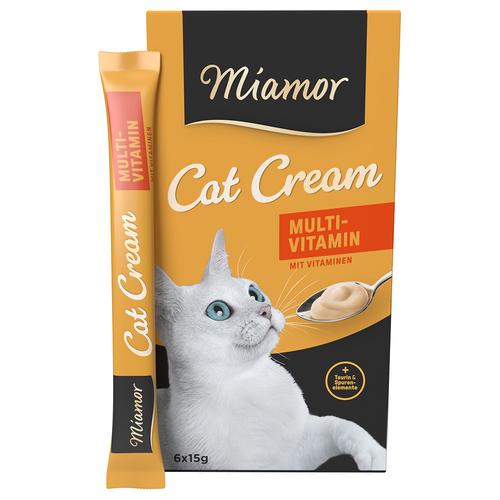 66x15g Multi-Vitamin Cream Miamor Katzensnack