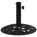 Buyweek Umbrella Base Black 15.7 x15.7 x12.6 Cast Iron