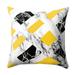 iOPQO Pillow Covers Throw Pillow Covers Pineapple Leaf Yellow Pillow Case Sofa Car Waist Throw Cushion Cover Home Decor Home Decor