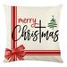 iOPQO Christmas Pillow Covers Throw Pillow Covers Christmas Pillow Covers 18X18In Christmas Decorations Stripe Christmas Pillows Winter Holiday Throw Pillows Christmas F Christmas Decorations Indoor