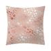 iOPQO Pillow Covers Throw Pillow Covers Rose Gold Pink Cushion Cover Square Pillowcase Home Decoratio Home Decor