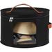 Hat Storage Box for Travel fit Women Men Round Foldable Toy Store with Dustproof Lid Cowboy Hat Organizer Stuffed Animal Toy Storage Bin Collapsible Felt Hat bag Hat box