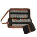 Pencil Wrap Pencil Rolls Artist Colored Pencils Roll Up Bag Short Brushes Pouch Case Pencils Organizer for Drawing Coloring and Sketching