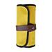 RKSTN 24 Slots Pencil Wrap Pencil Rolls Artist Colored Pencils Roll Up Bag Pencil Pouch Case Pencils Organizer for Drawing Coloring and Sketching (Yellow) on Clearance