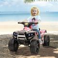 CIPACHO 6V Ride On ATV Mini Off-Road Battery Powered Motorized Quad for Kids Anti-Slip Wheels RWD 4-Wheeler Electric Toy Car for Toddlers Camouflage