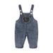 Quealent Kids Baby Toddler Kids Baby Boys Girls Denim Patchwork Overalls Suspender Pants 12 to 18 Month Boy Denim Boys Pants Blue 3-4 Years