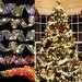 RBCKVXZ 6ft 20 LED Ribbon Christmas Lights Christmas Decorations LED Ribbon Lights Christmas Tree Ornaments DIY Lace Bow String Lights Decoration for Xmas Holiday Wedding Party Indoor Outdoor Hanging