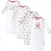 Hudson Baby Infant Girl Cotton Gowns Little Llama Preemie-Newborn