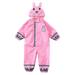 Kayannuo Deals Three-dimensional Boy Baby Child One-piece Raincoat Girl Thin Hooded Kid Raincoa