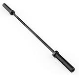 Fixtech Olympic Barbell Bar 7-Foot Weight Bar Rated 700 lbs for Weight Capacity Black